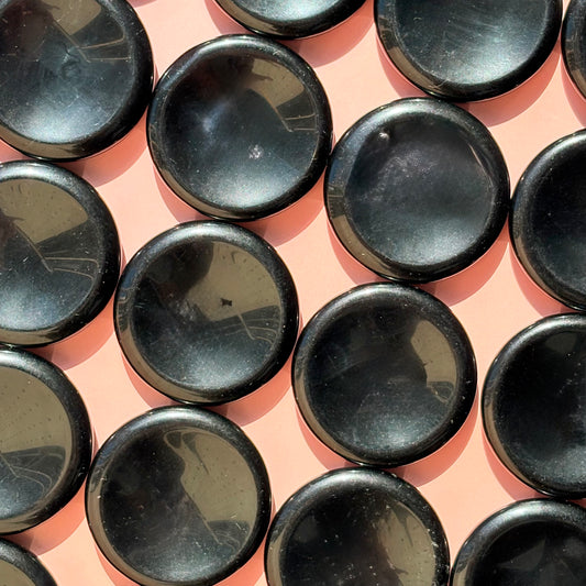 OBSIDIAN WORRYSTONE - ROUND