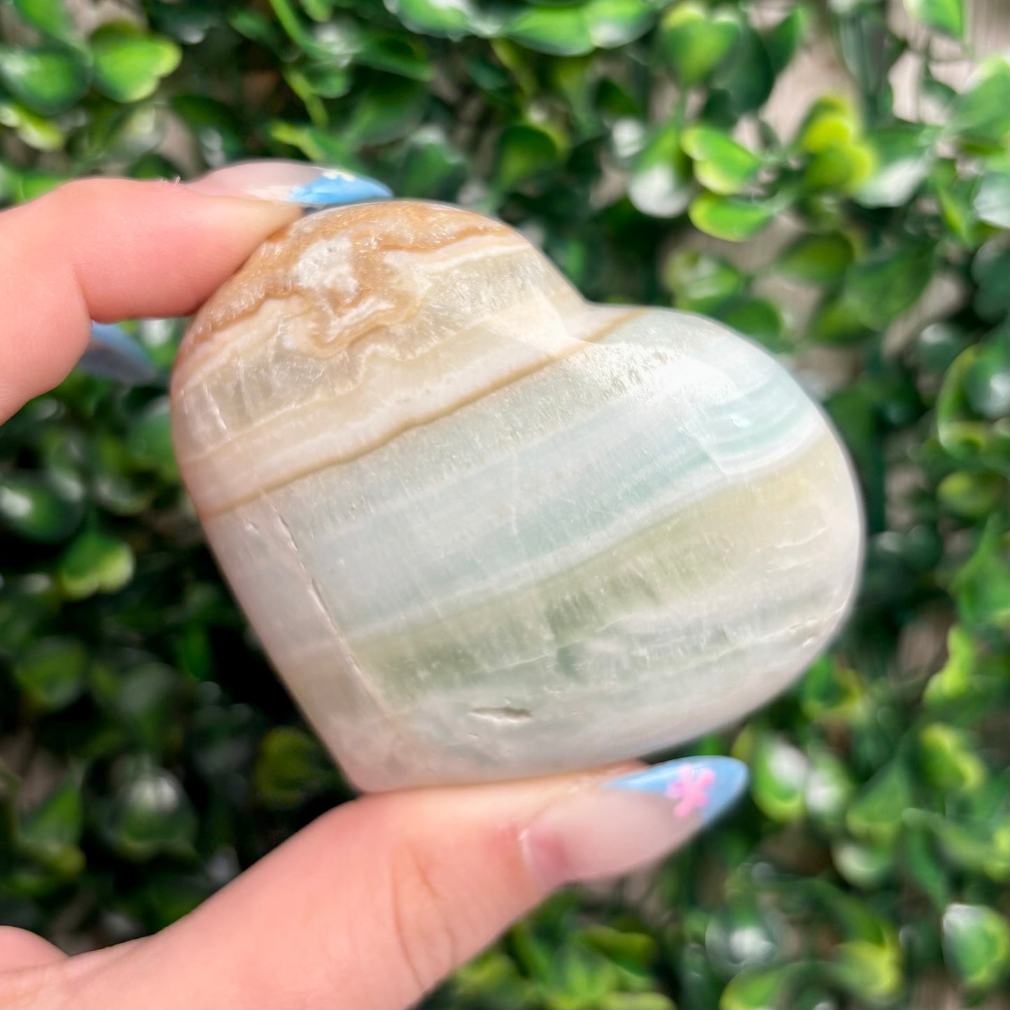 CARIBBEAN CALCITE HEARTS