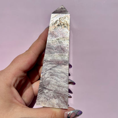 PURPLE MICA/LEPIDOLITE TOWERS