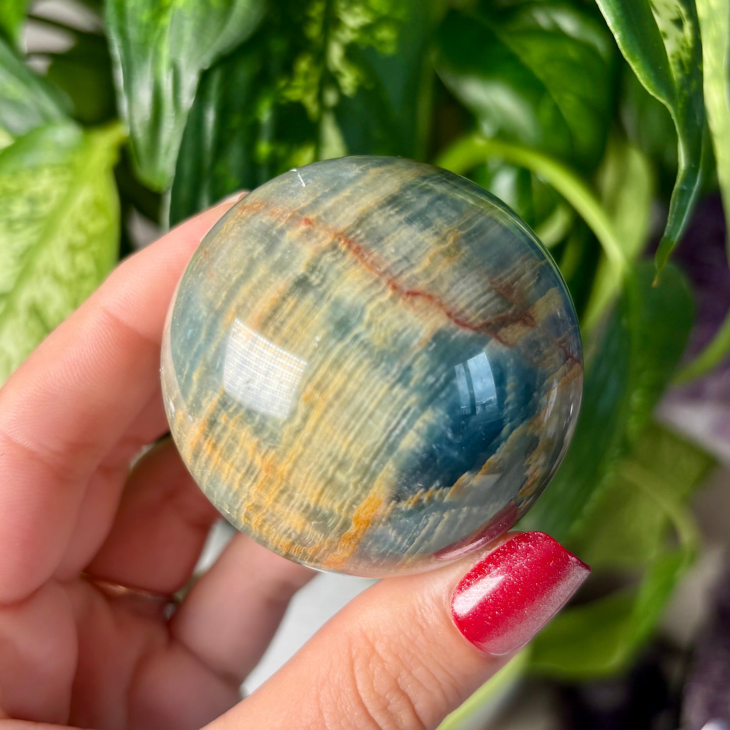 BLUE ONYX SPHERE