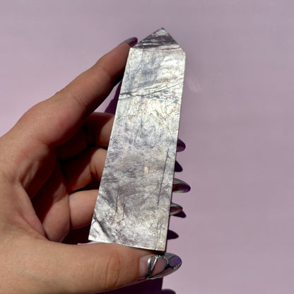 PURPLE MICA/LEPIDOLITE TOWERS