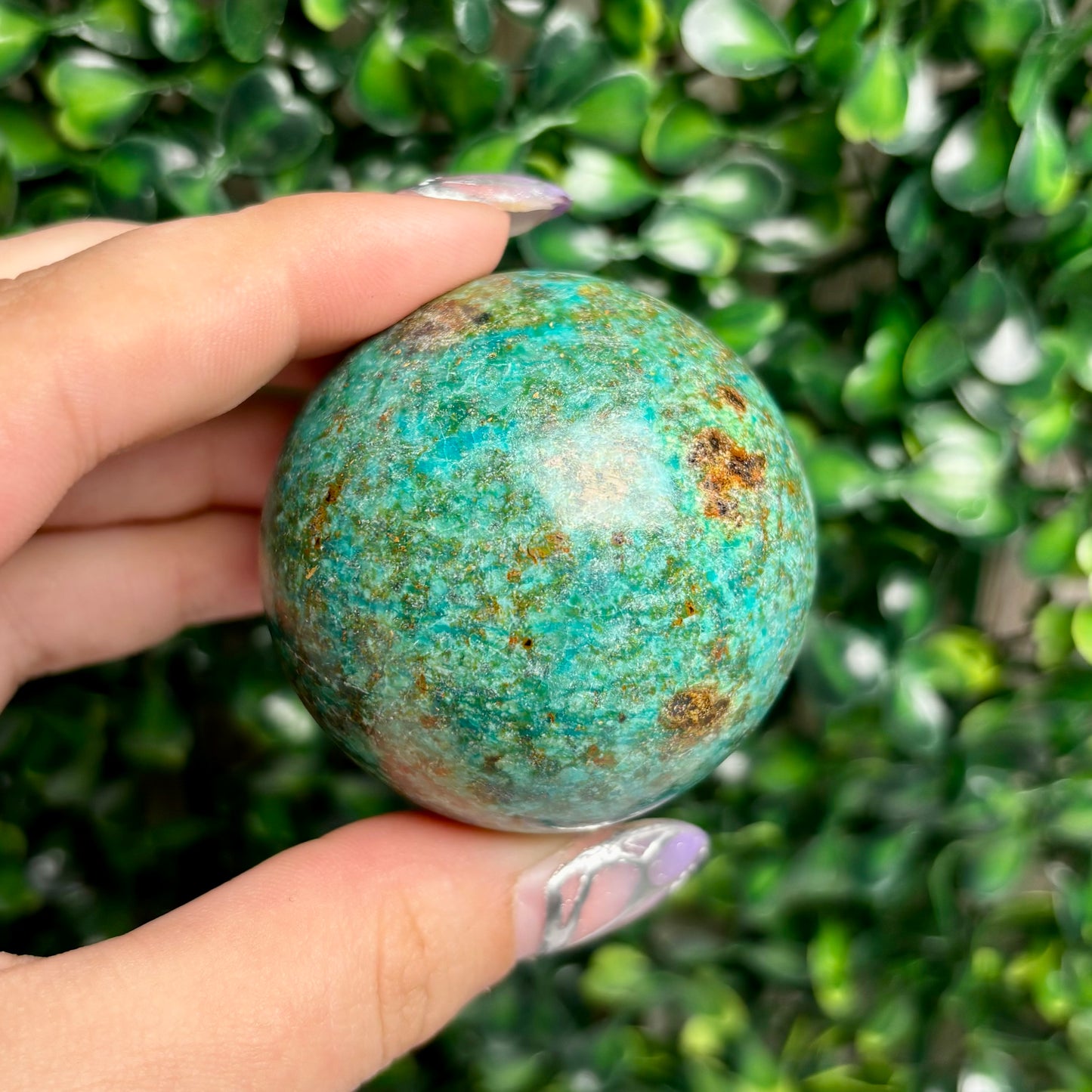 CHRYSOCOLLA SPHERES