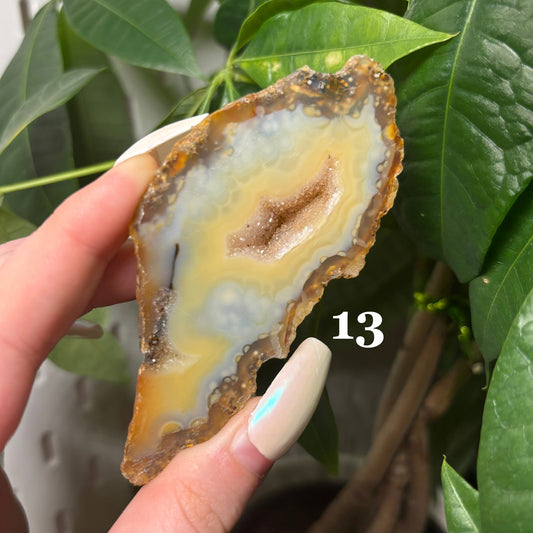 DRUZY AGATE SLABS