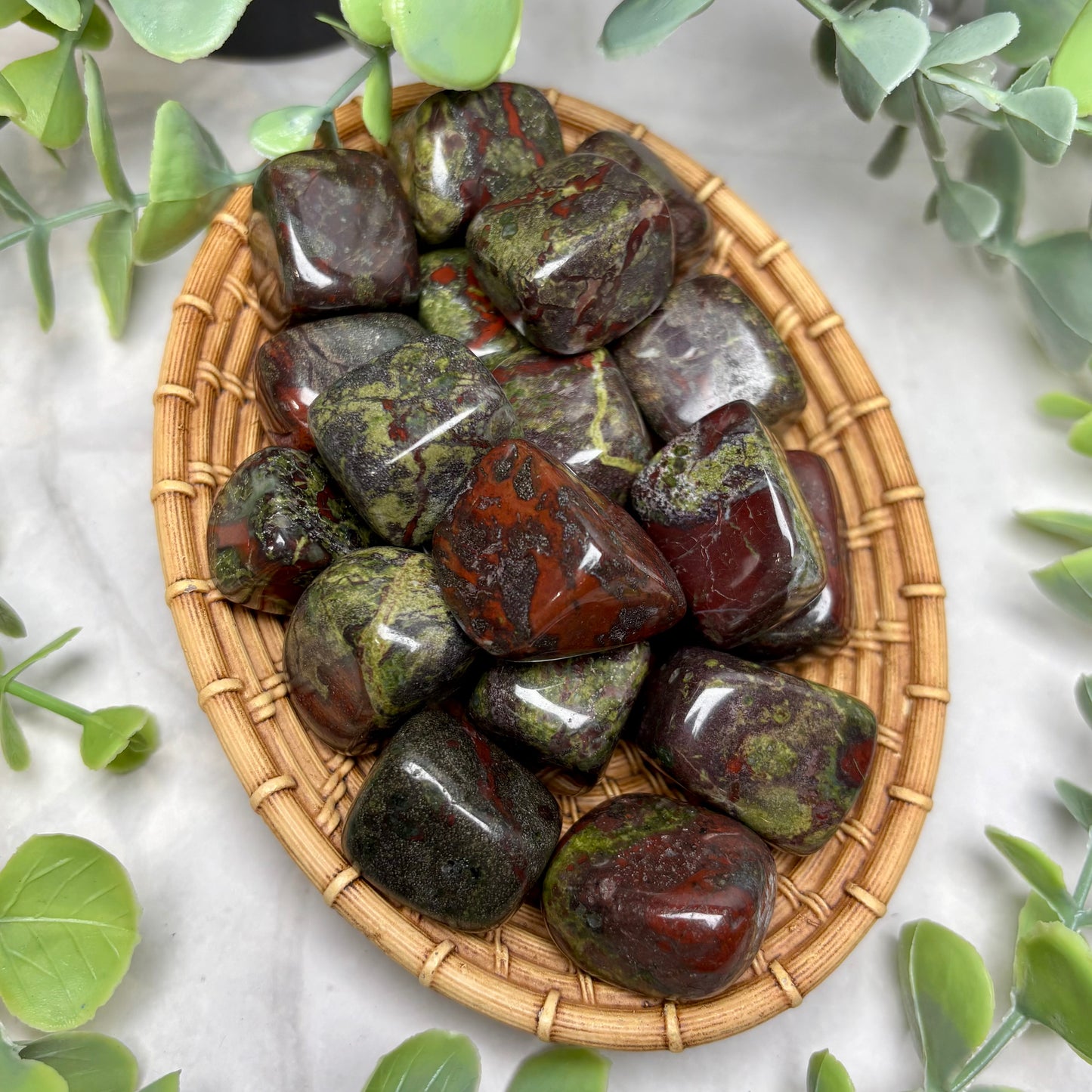 DRAGONSBLOOD JASPER TUMBLE