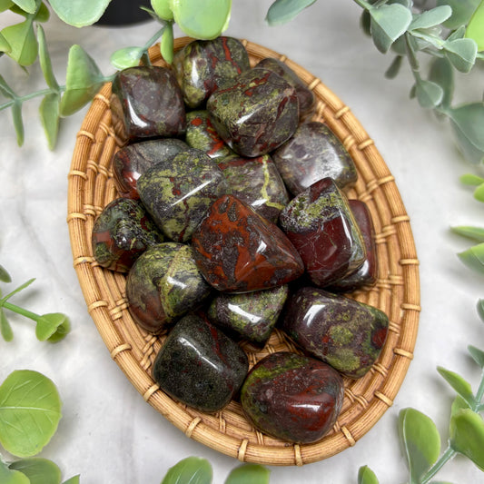 DRAGONSBLOOD JASPER TUMBLE