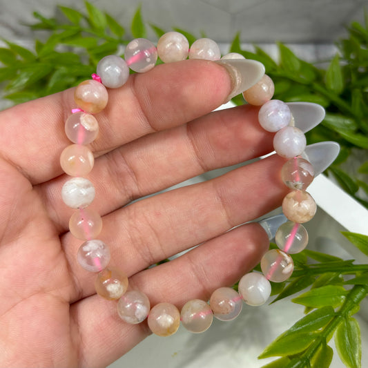 FLOWER AGATE BRACELET