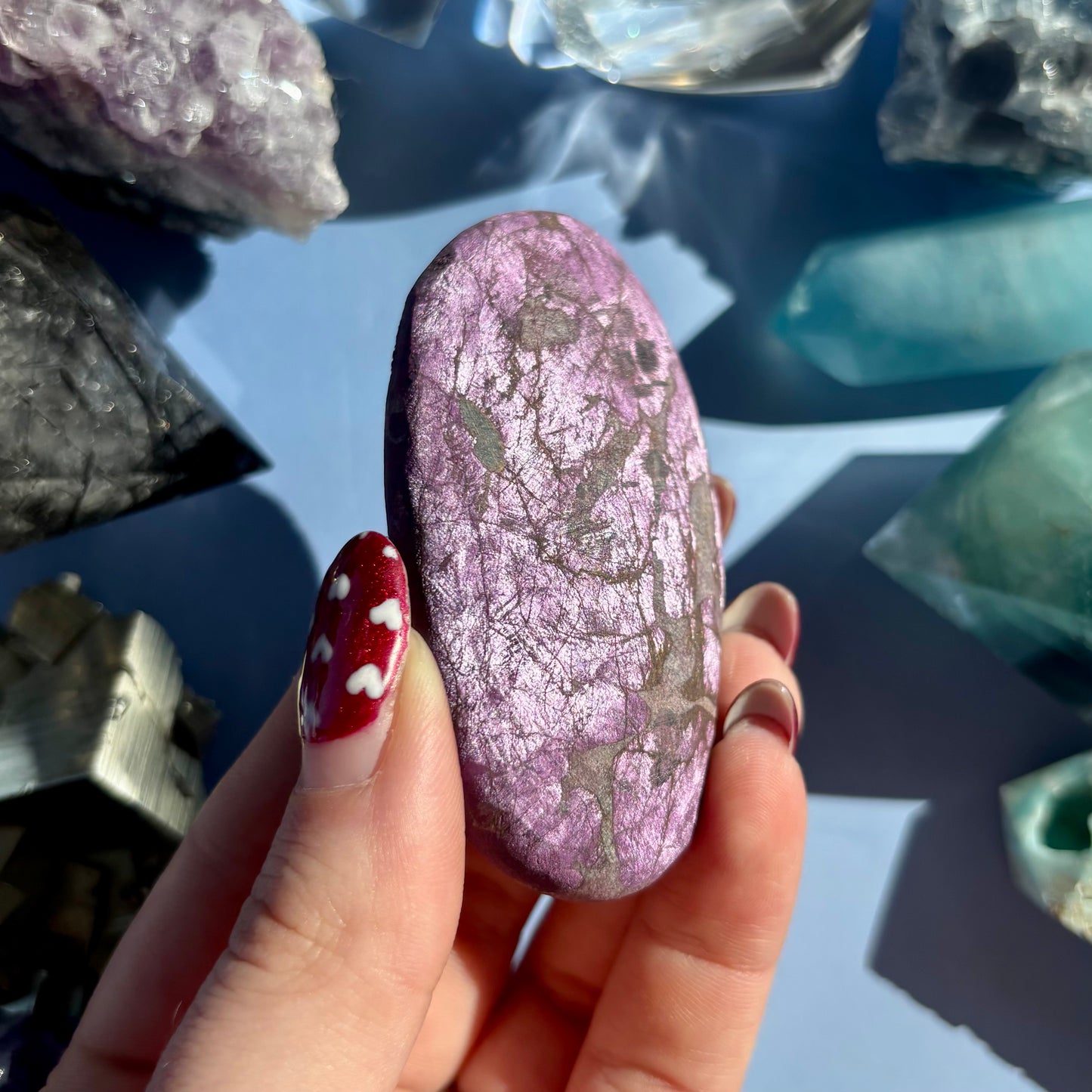 PURPURITE PALMSTONES