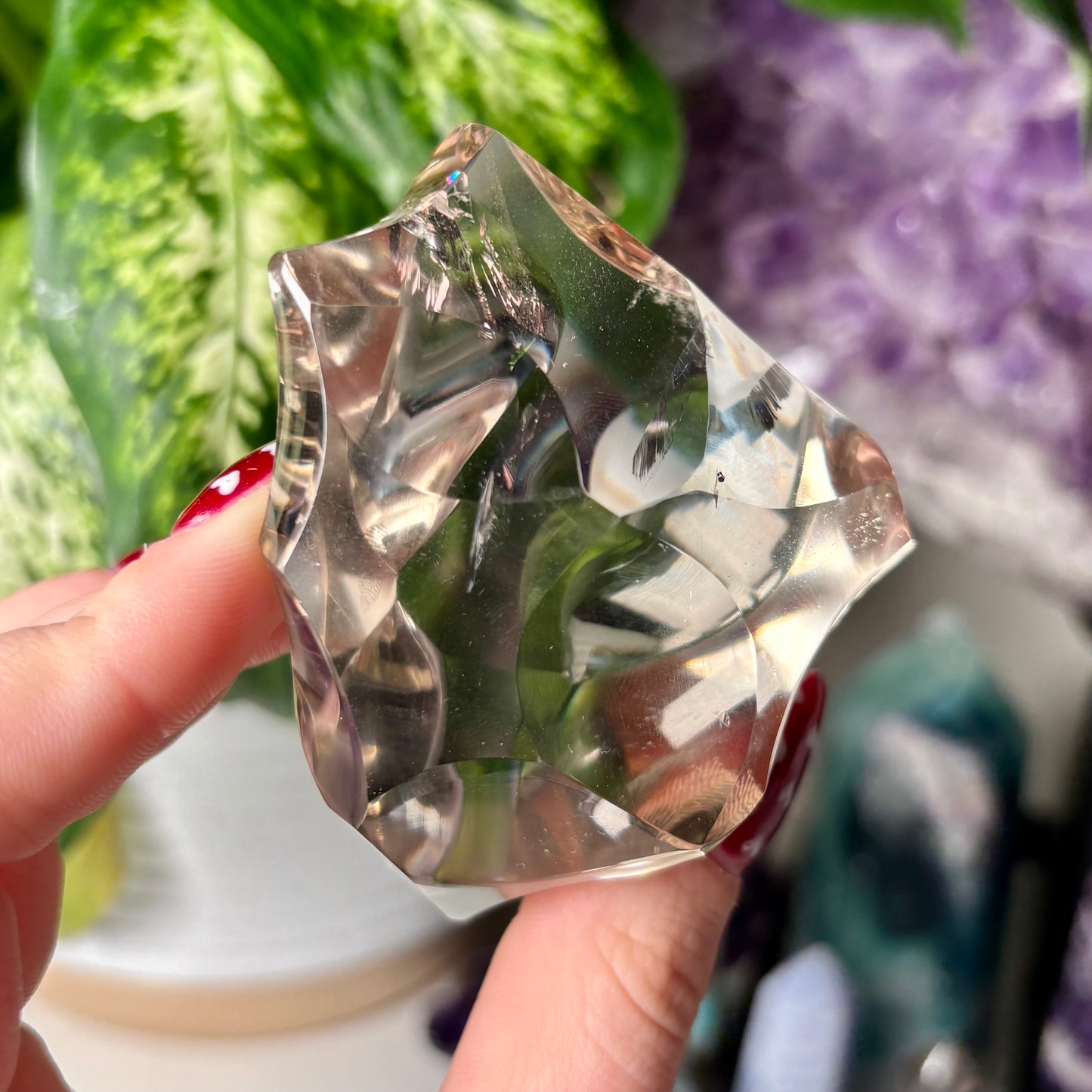 HIGH QUALITY CLEAR QUARTZ FREE FORMS