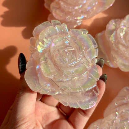 AURA ROSE QUARTZ ROSE - IMPERFECT