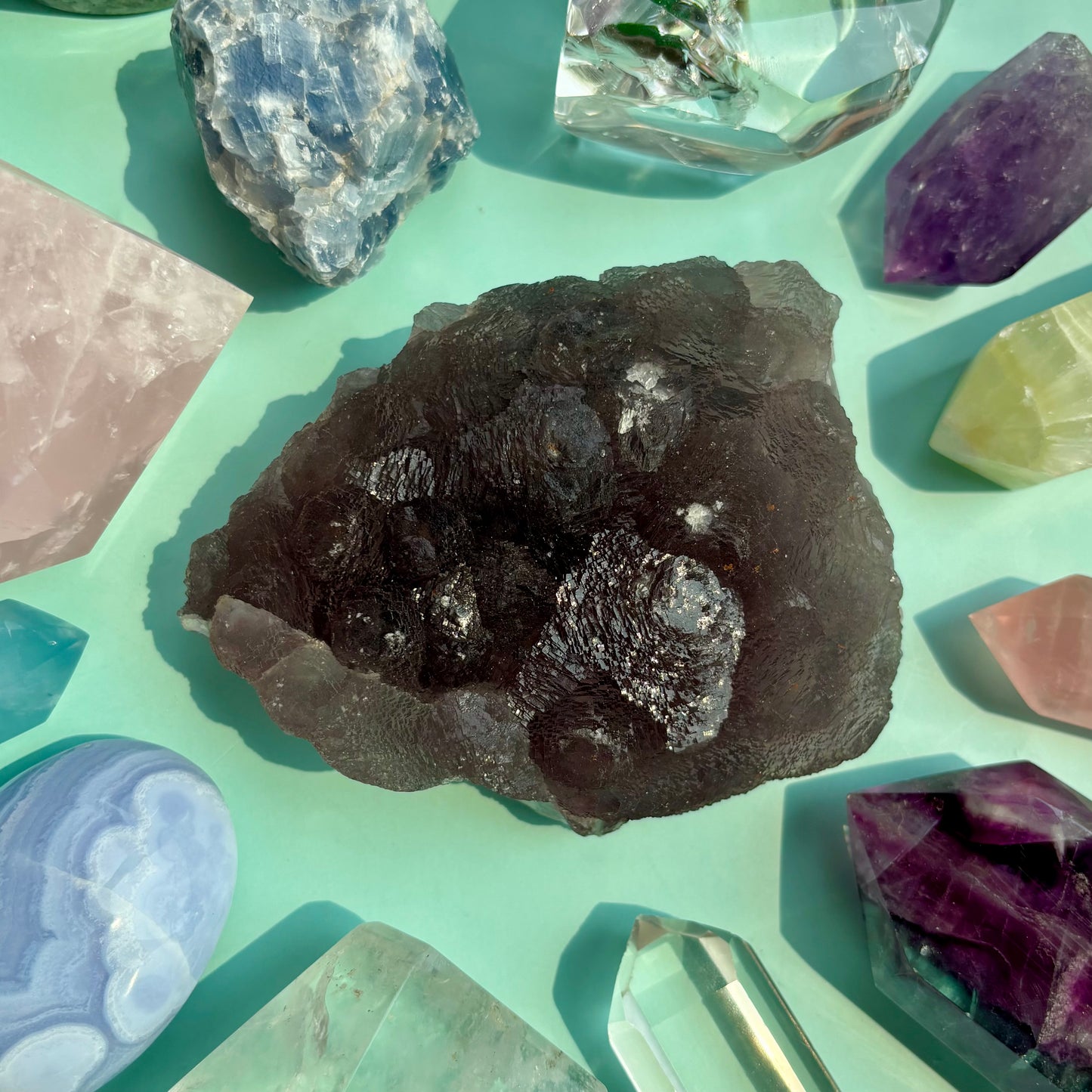 RAW FLUORITE SPECIMENS