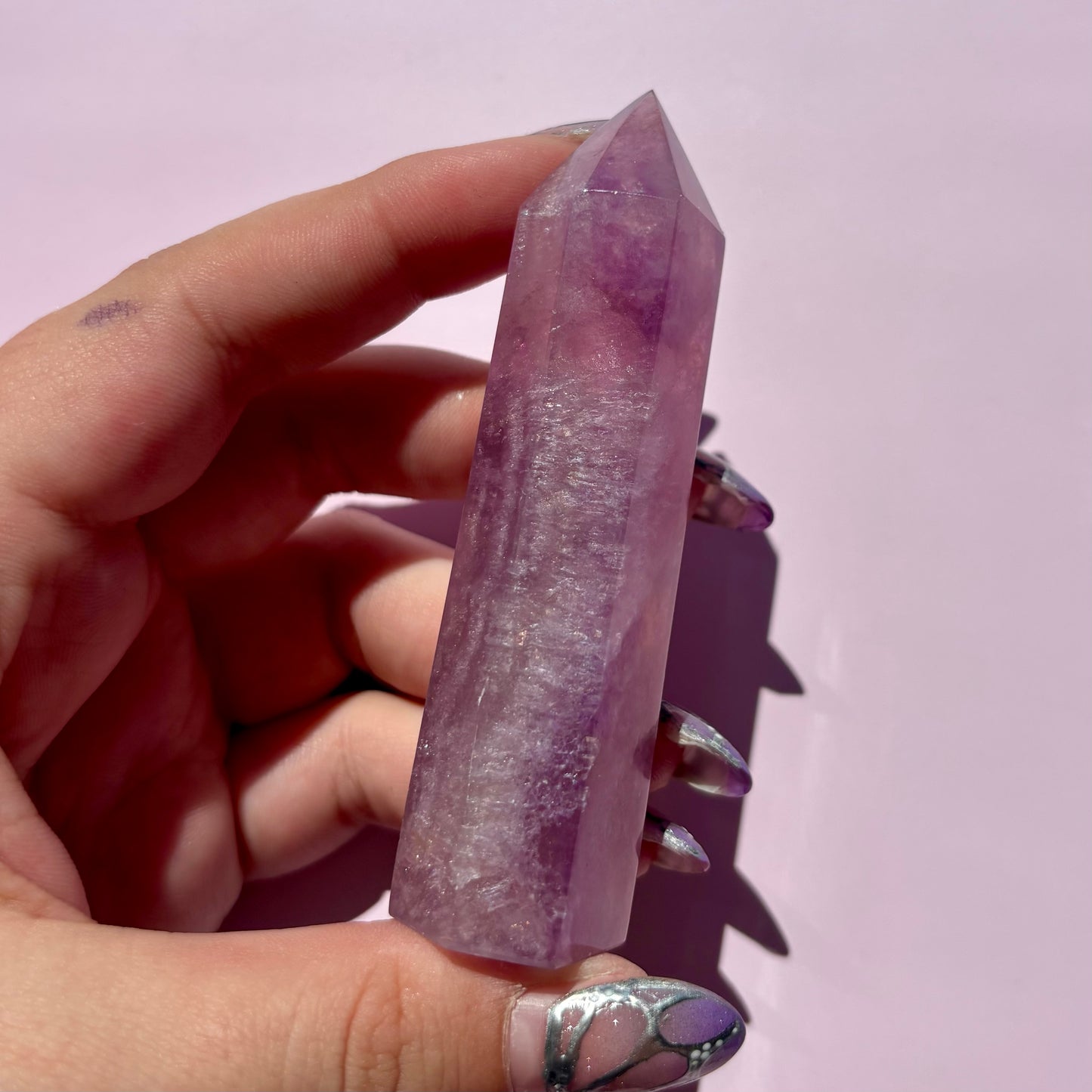 PURPLE FLUORITE TOWERS