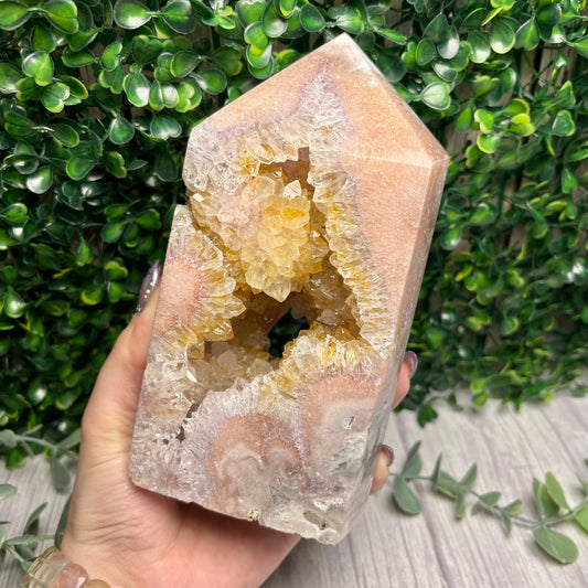 PINK AMETHYST TOWER - 340