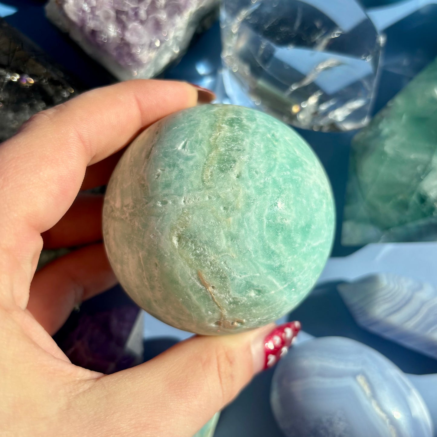 CARIBBEAN CALCITE SPHERES