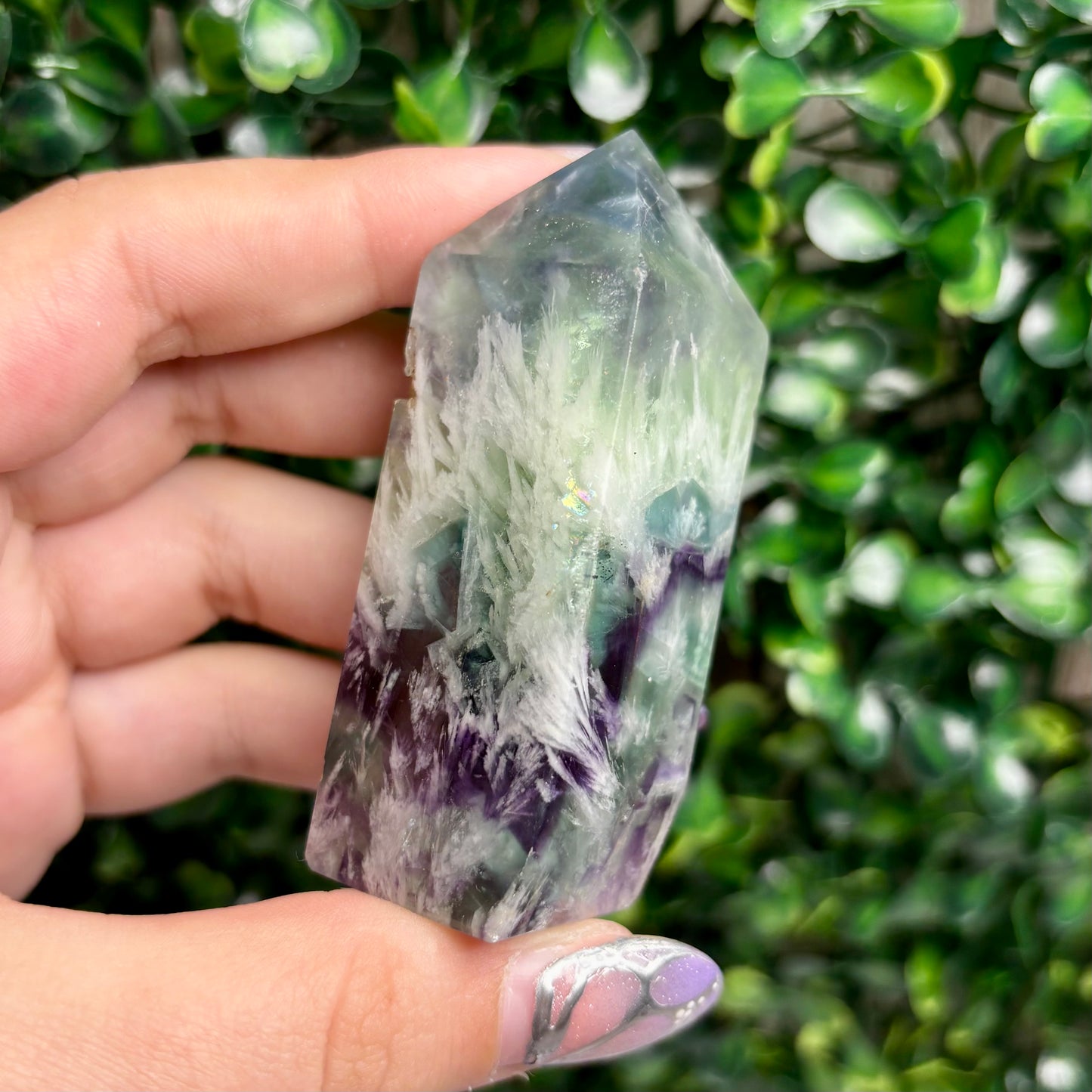 FEATHER FLUORITE TOWERS