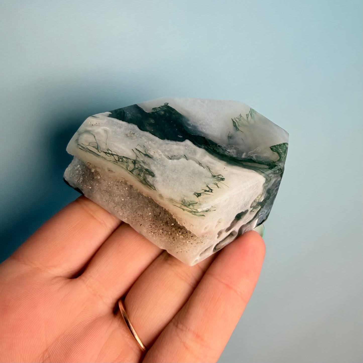 MOSS AGATE GUSHERS