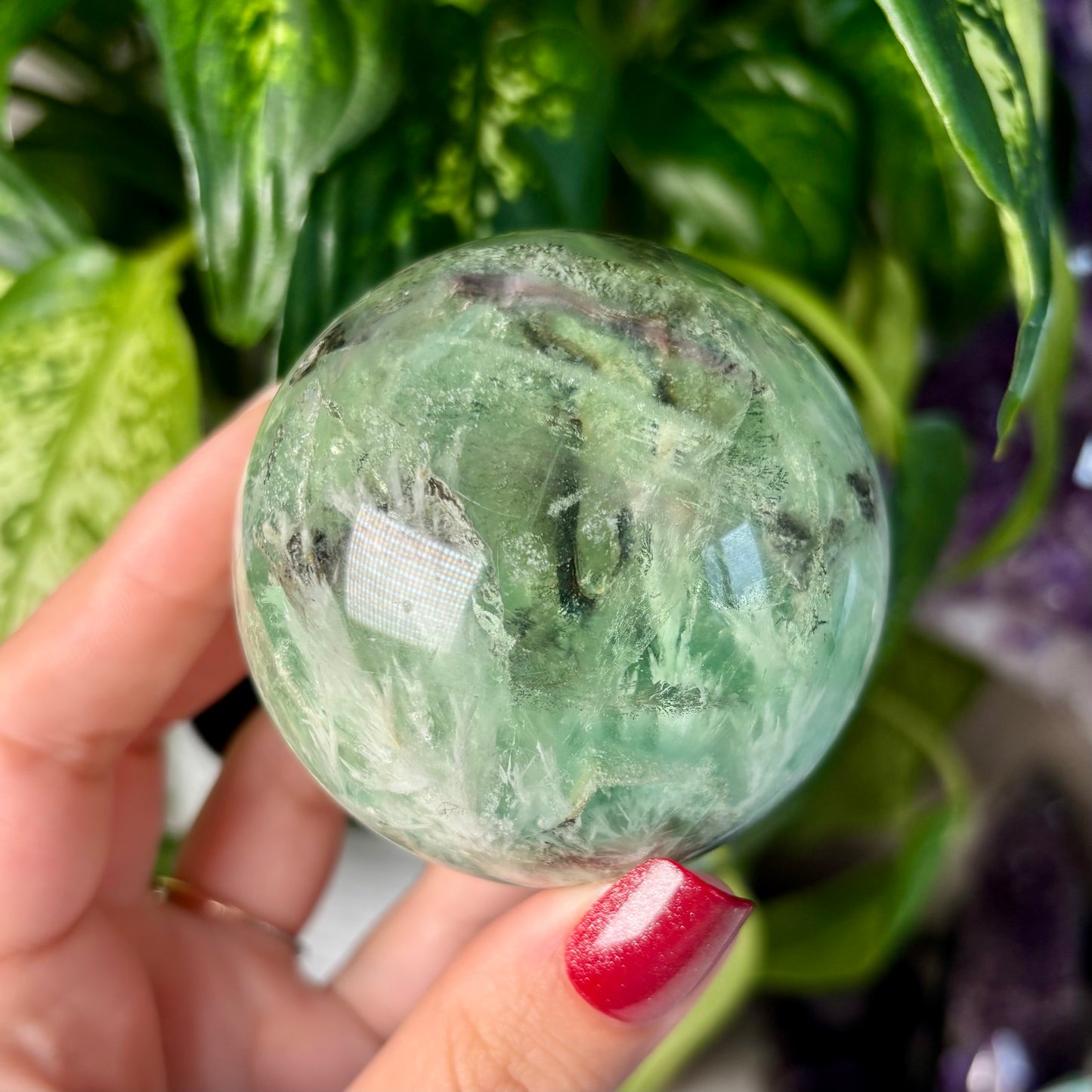 FLUORITE SPHERES