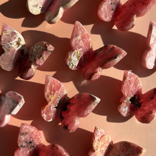 RHODOCHROSITE BUTTERFLY - SMALL