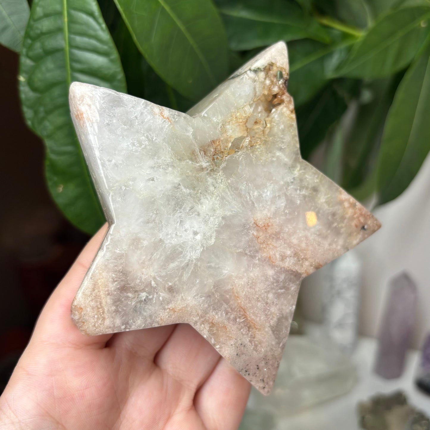 FLOWER AGATE/PINK AMETHYST STARS 🌸