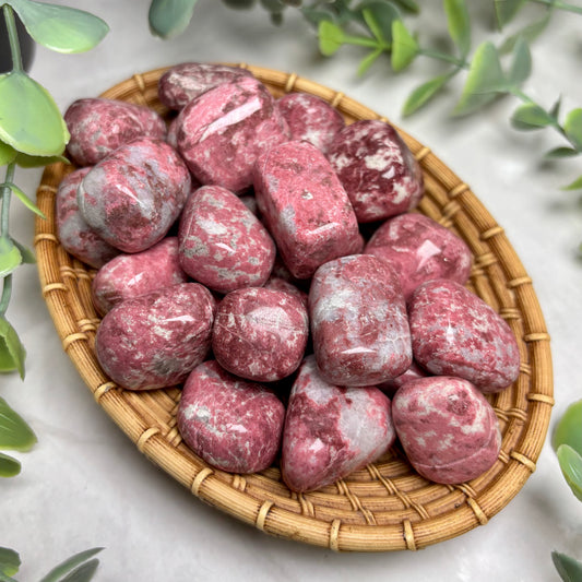 PINK THULITE TUMBLE