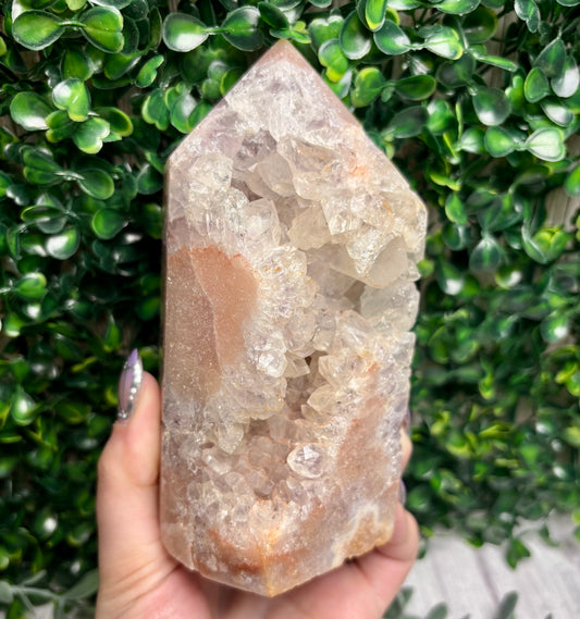 PINK AMETHYST TOWER - 250