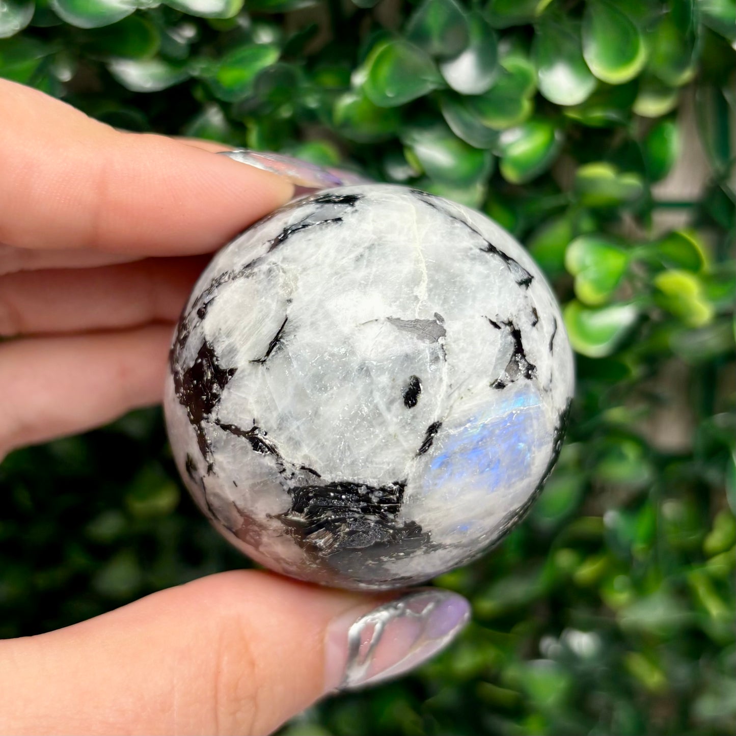 RAINBOW MOONSTONE SPHERES