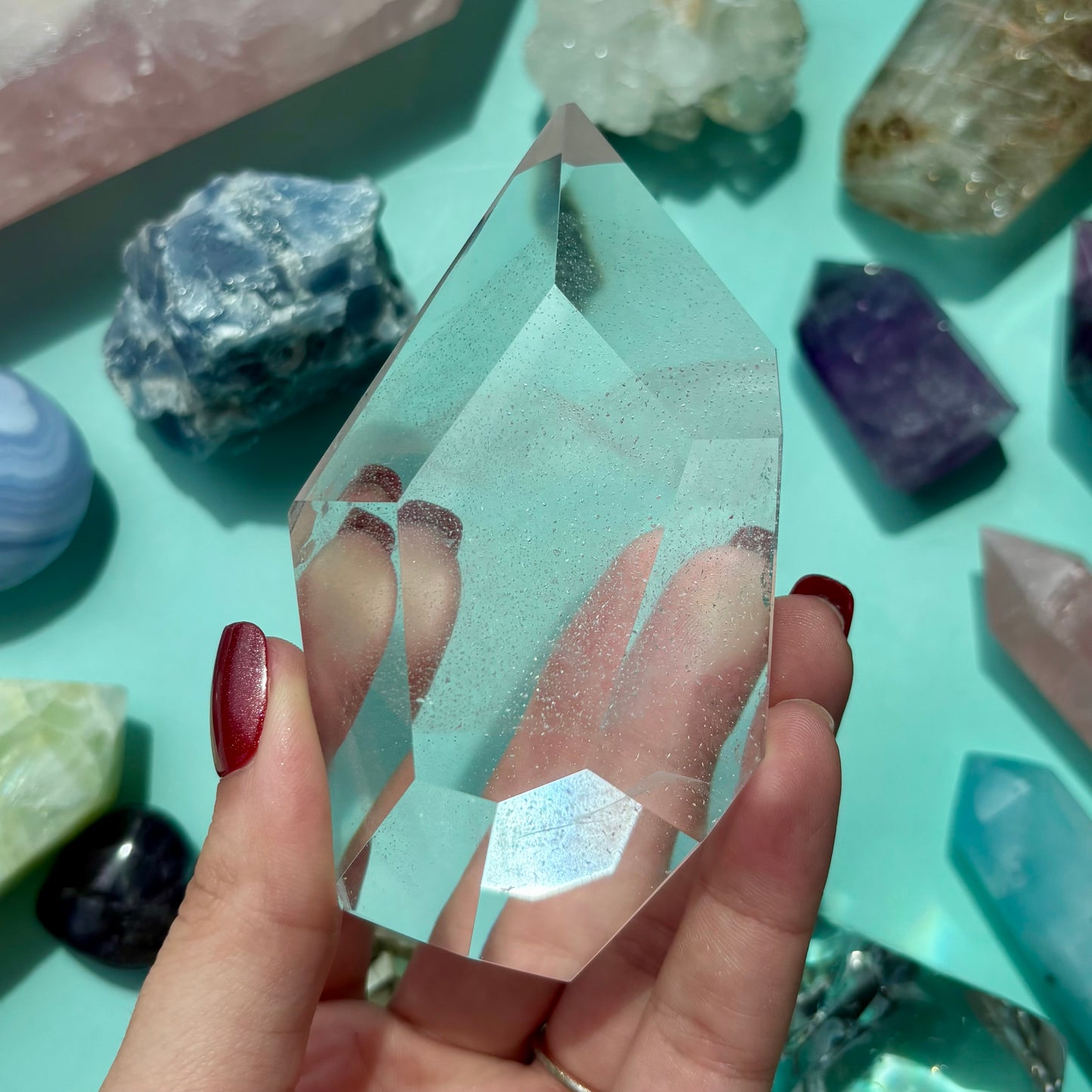 CLEAR QUARTZ FREEFORMS