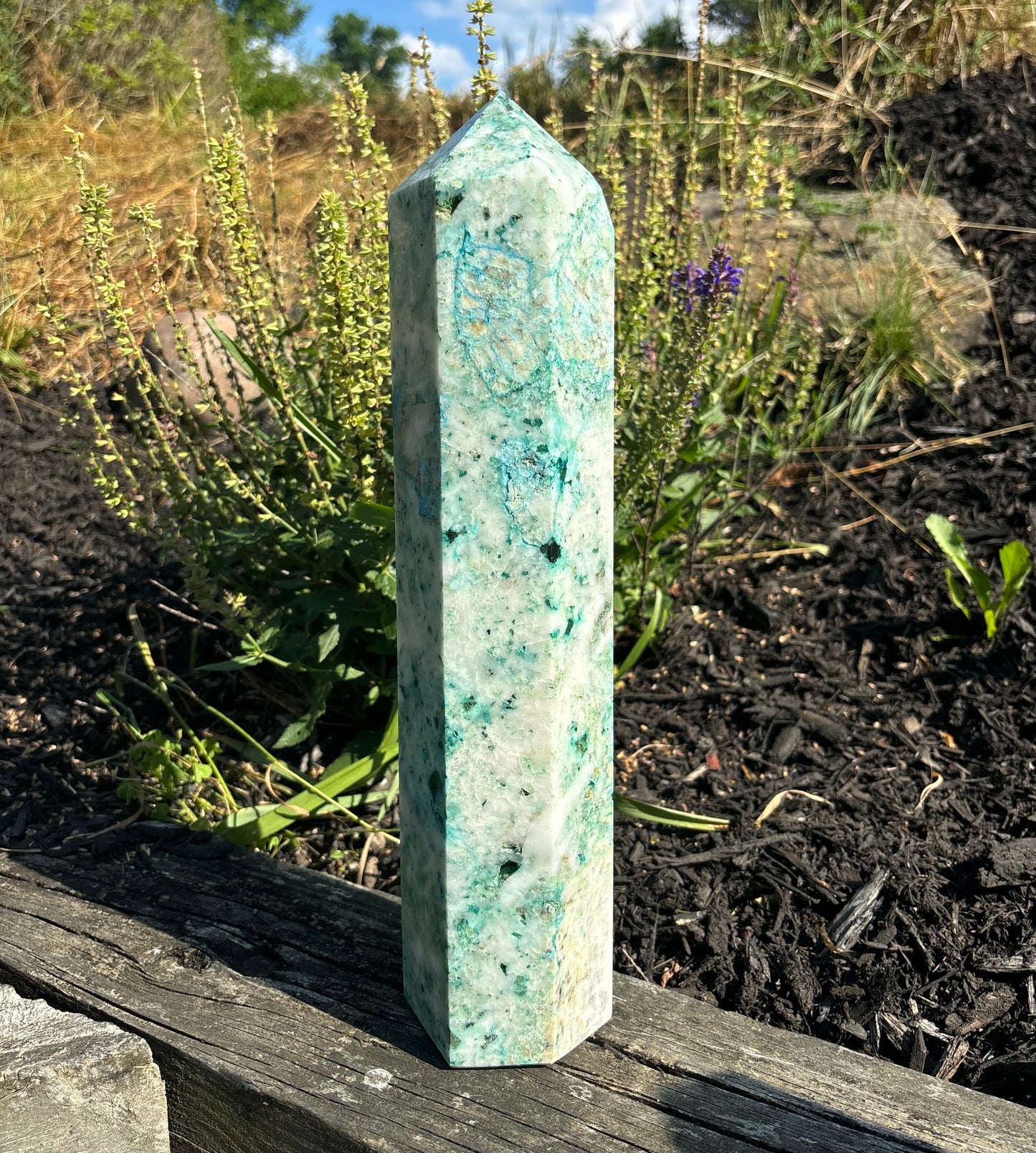 CHRYSOCOLLA TOWERS