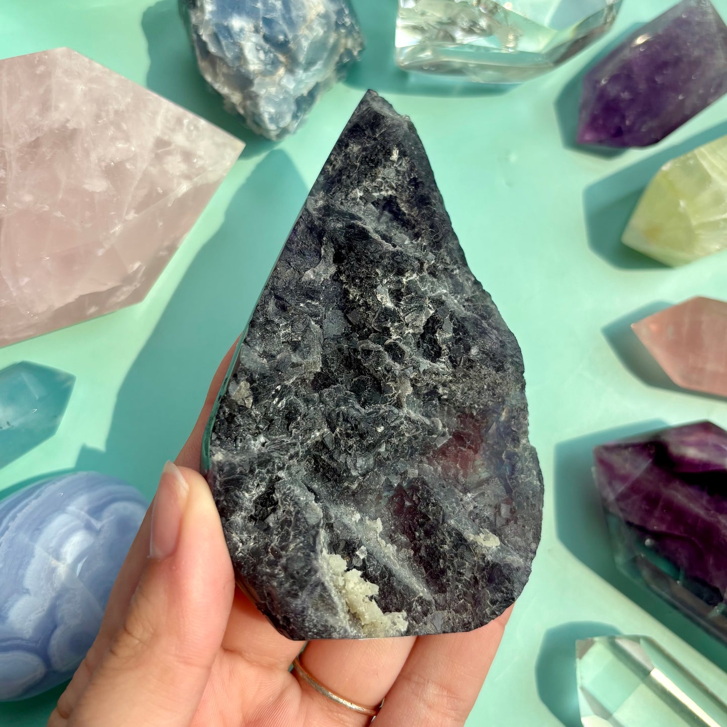 FLUORITE FREEFORMS