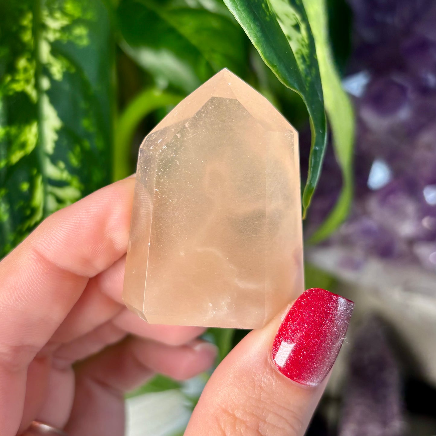 AMPHIBOLE QUARTZ TOWERS