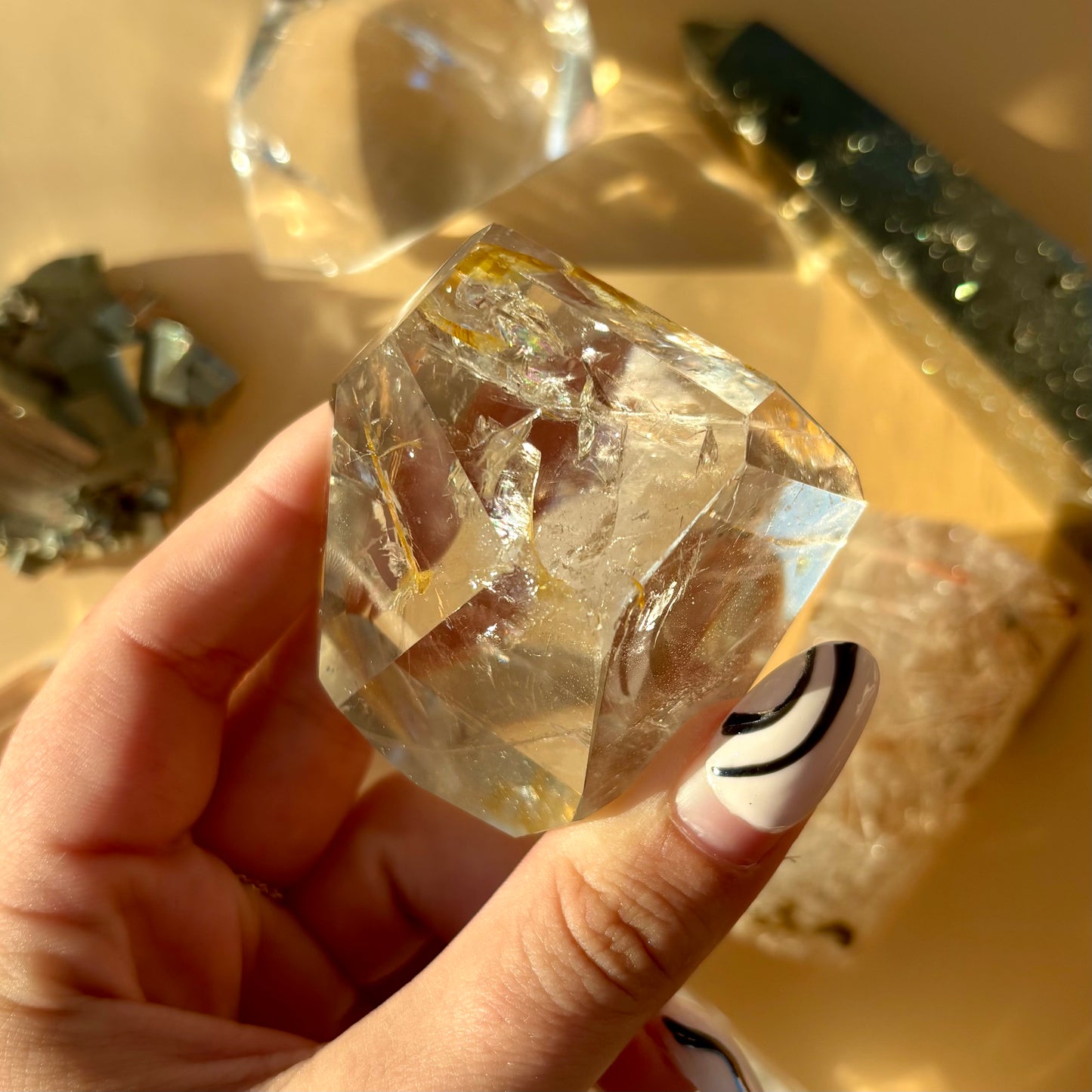 CLEAR QUARTZ FREEFORMS