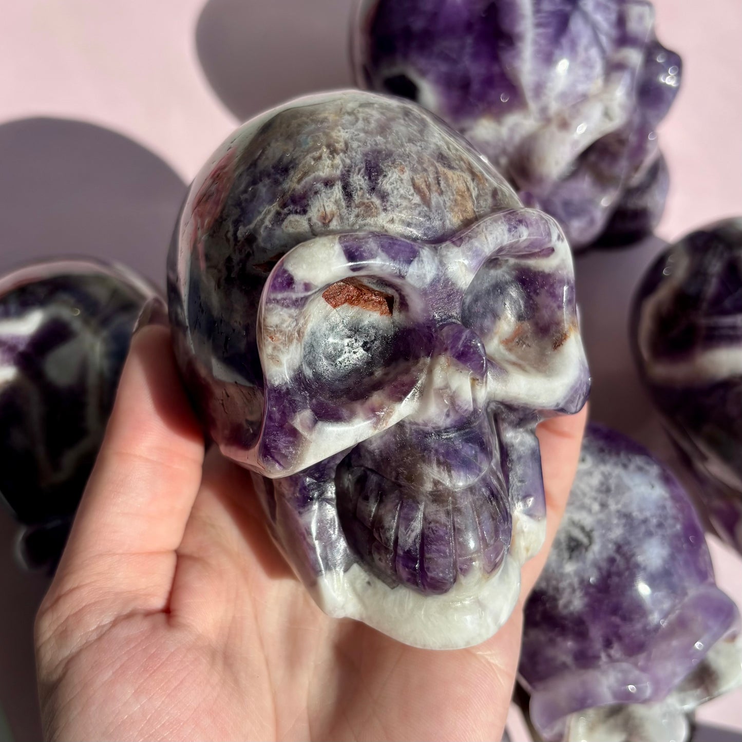AMETHYST SKULLS