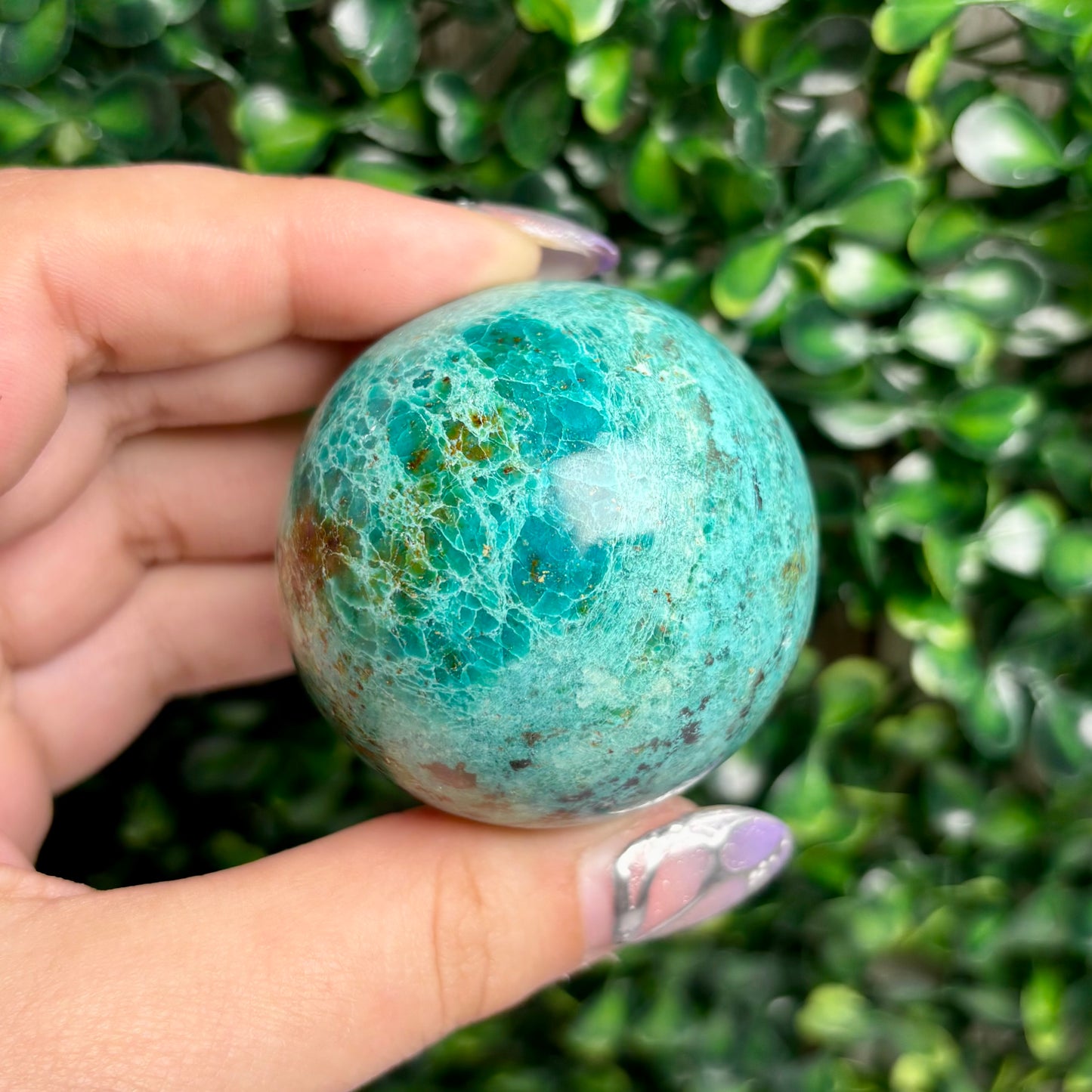 CHRYSOCOLLA SPHERES