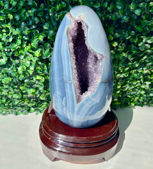 XL AGATE EGG - 398