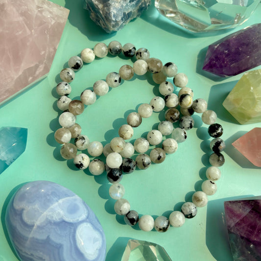 RAINBOW MOONSTONE BRACELET