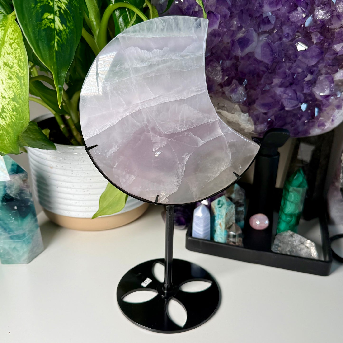 YTTRIUM FLUORITE MOONS