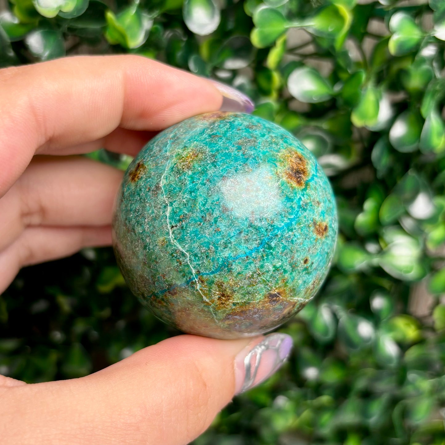 CHRYSOCOLLA SPHERES