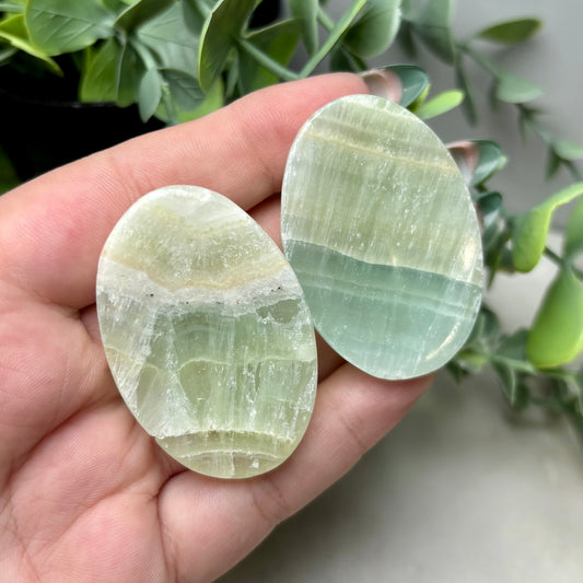 PISTACHIO CALCITE WORRYSTONE