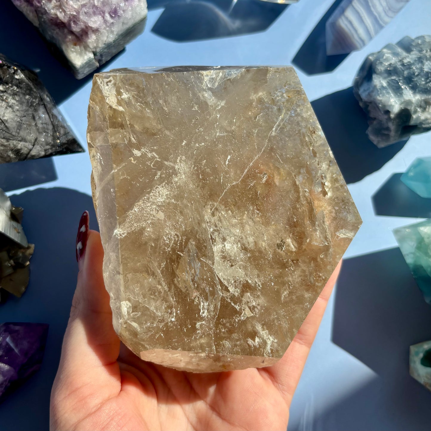 GOLDEN HEALER QUARTZ FREEFORMS