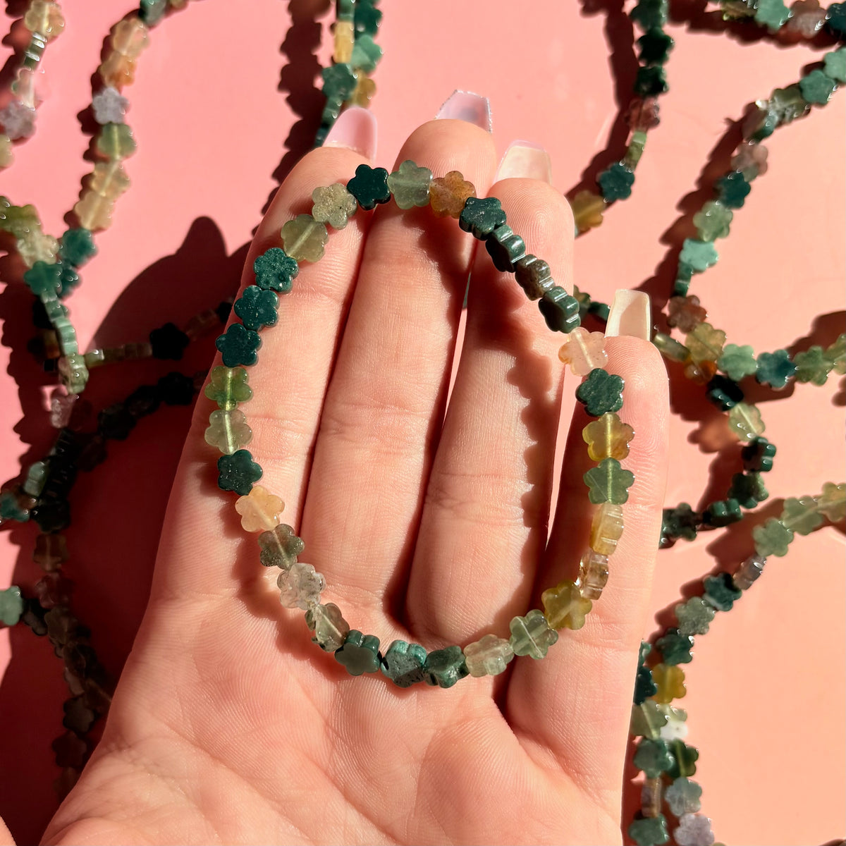 OCEAN JASPER BRACELET - FLOWER