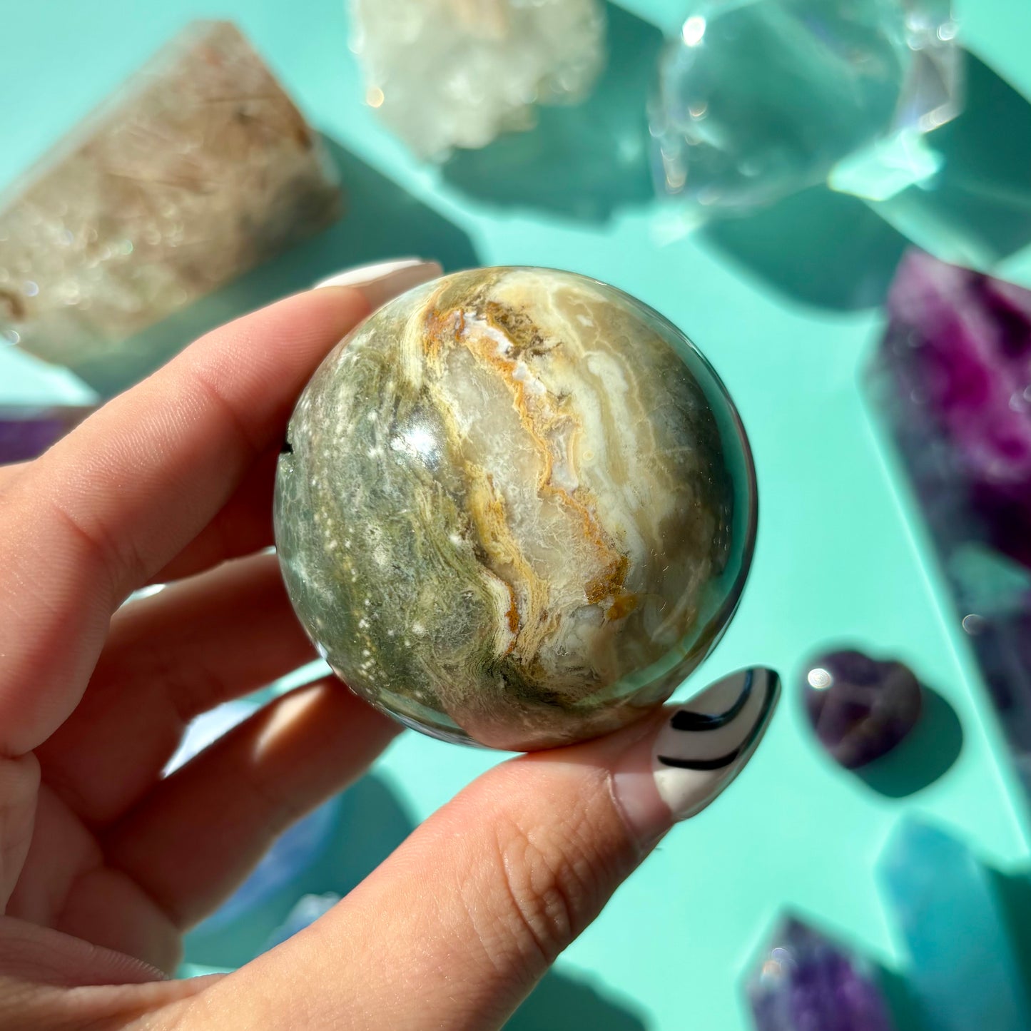 OCEAN JASPER SPHERES