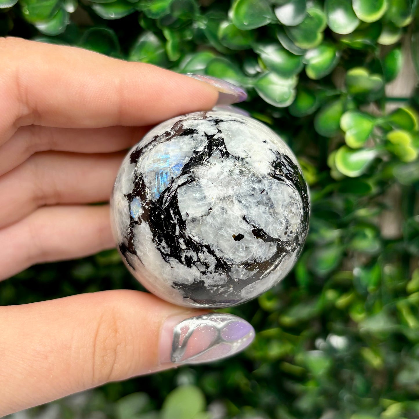 RAINBOW MOONSTONE SPHERES
