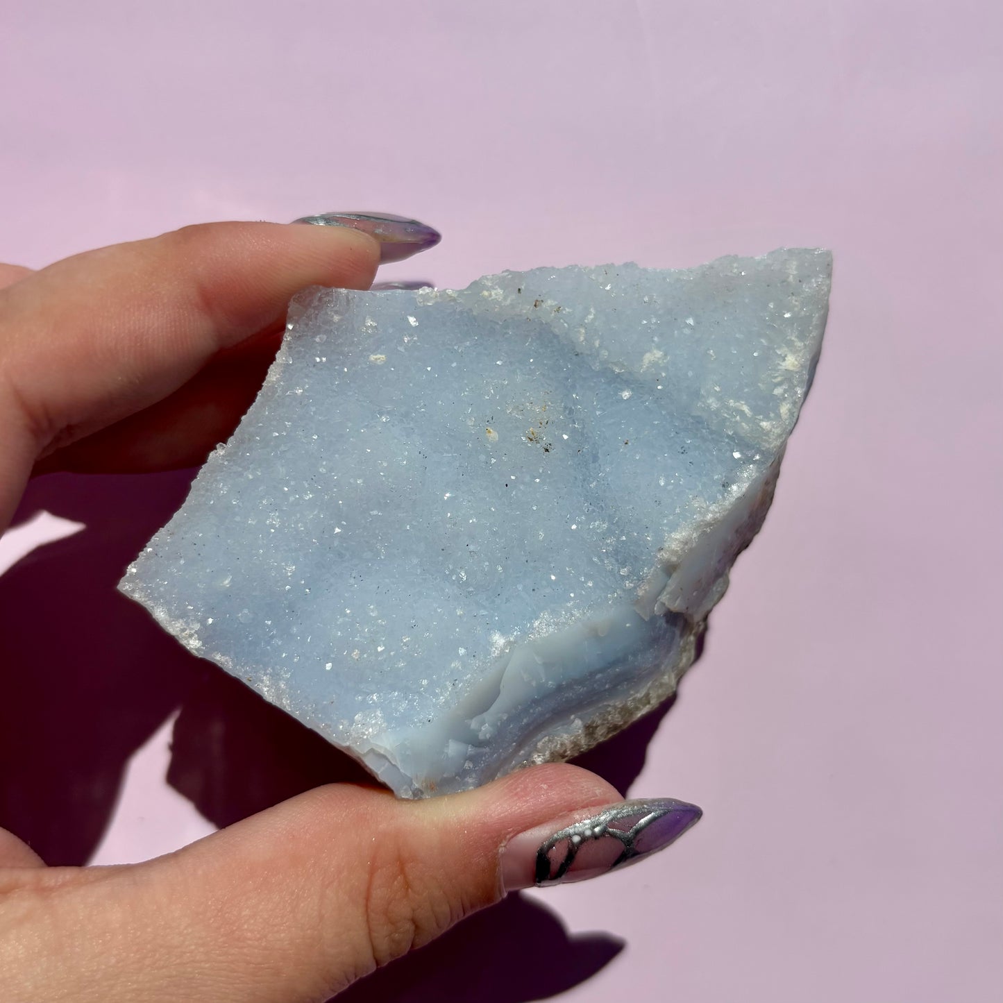 BLUE CHALCEDONY SPECIMENS