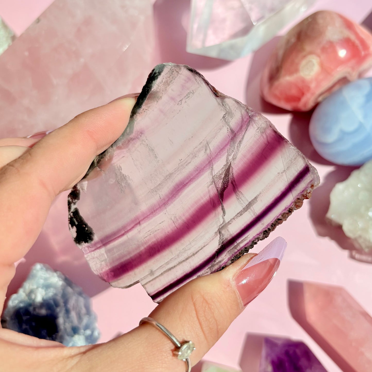 FLUORITE SLABS