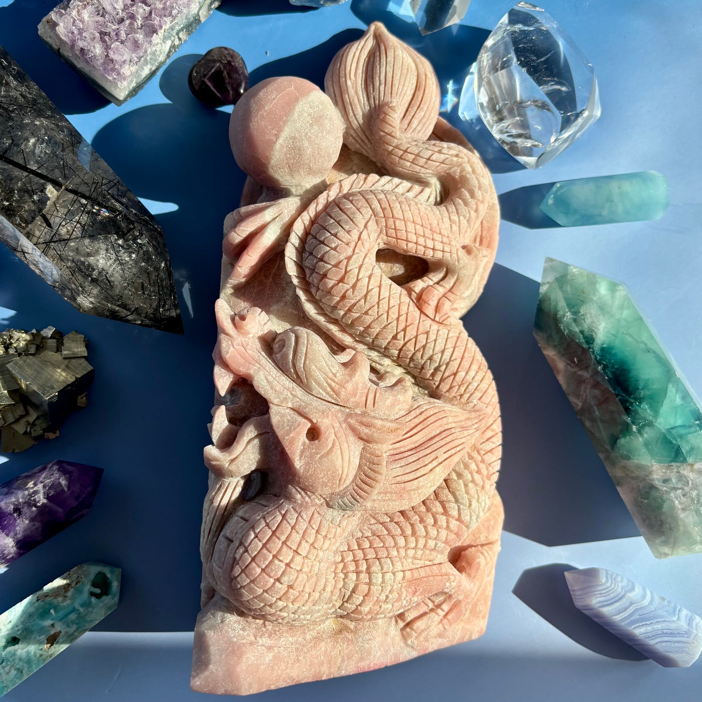 PINK OPAL DRAGON - 333