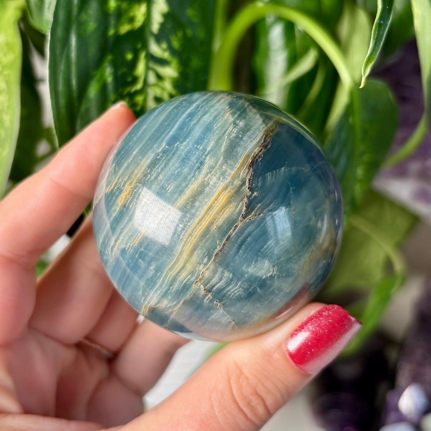 BLUE ONYX SPHERE
