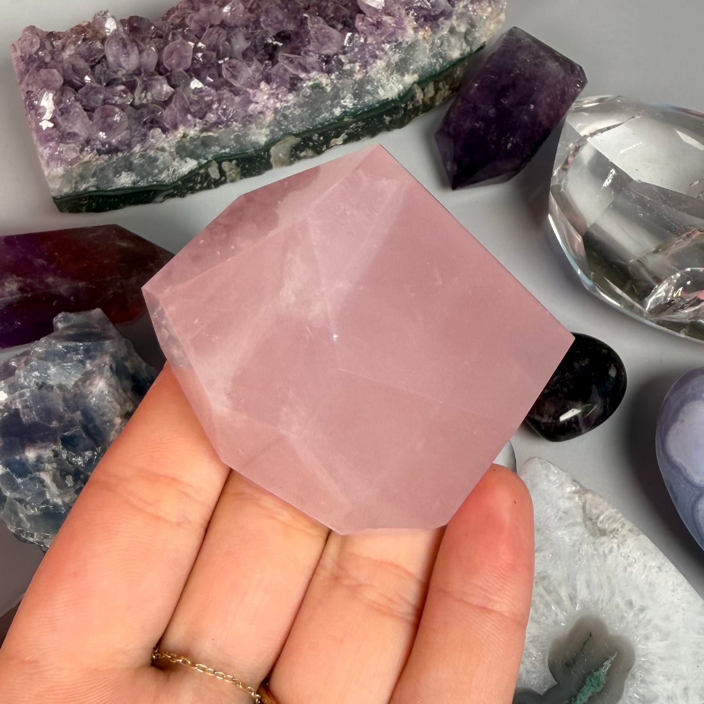 ROSE QUARTZ FREEFORM
