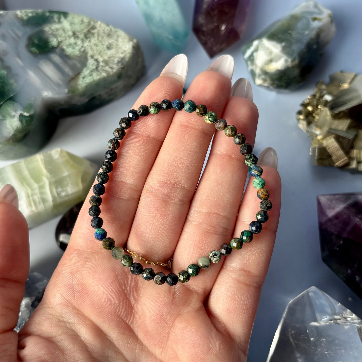 CHRYSOCOLLA BRACELET