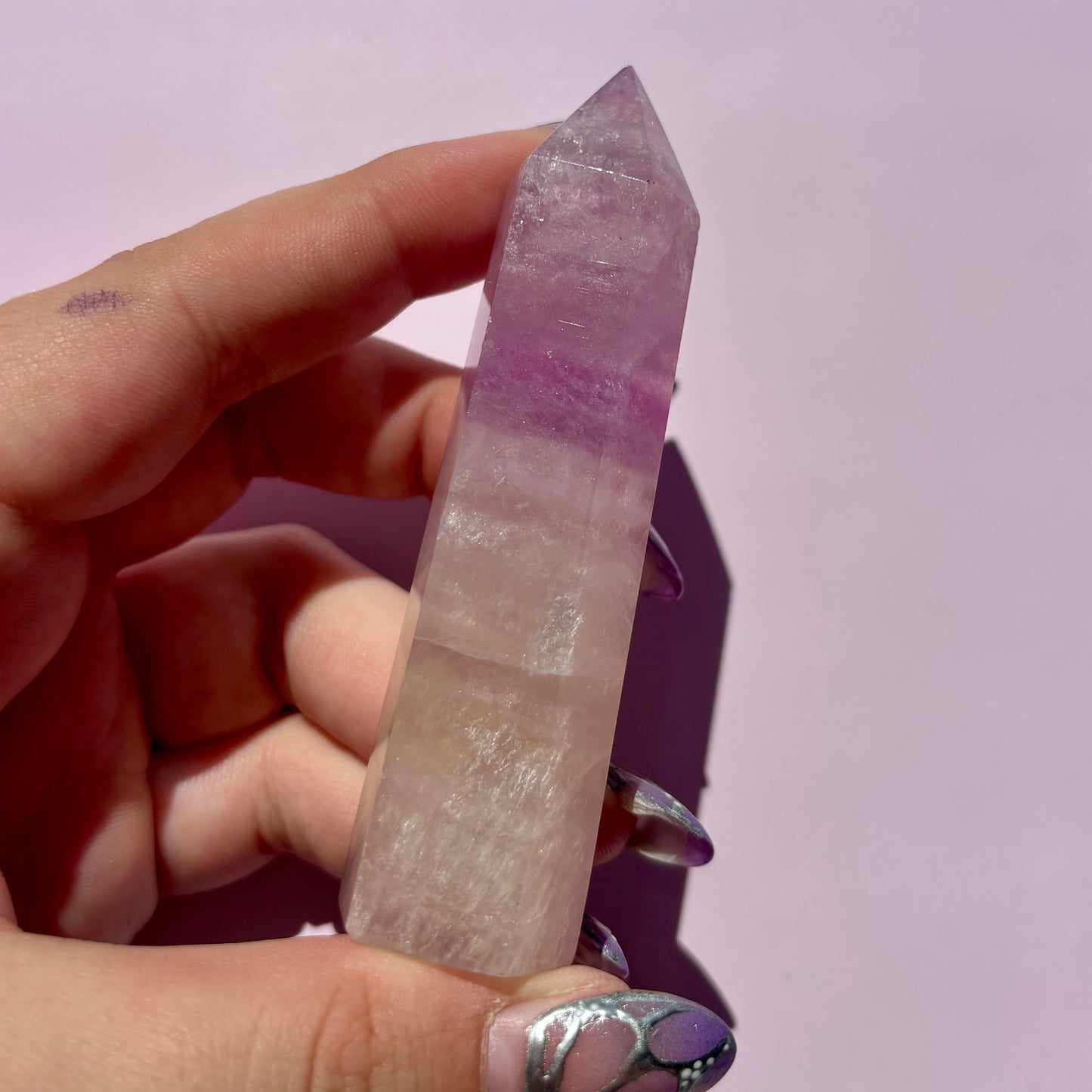 PURPLE FLUORITE TOWERS