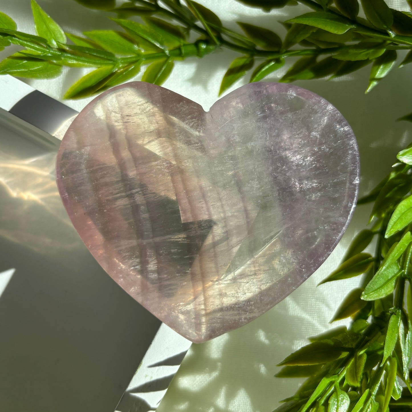 FLUORITE HEART BOWLS