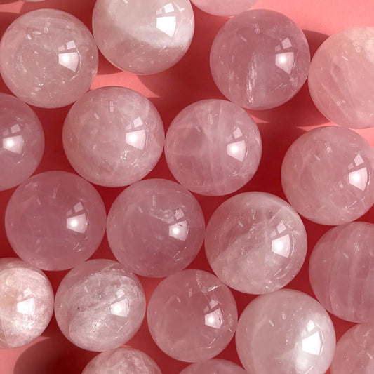 ROSE QUARTZ SPHERE